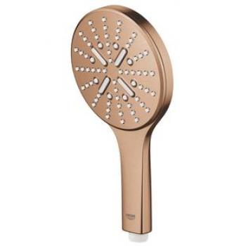 GROHE Douchette Rainshower SmartActive 13cm 3 Jets Warm Sunset brossé (cuivre)