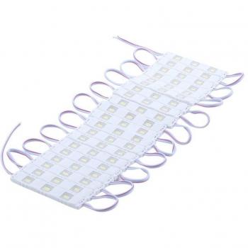 Tira LED 5730 SMD, 12V, resistente al agua, blanco, 20 unidades