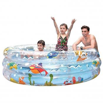 Inflatable Three Ring Paddling Pool