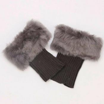 Jambières douillettes en tricot pour l'automne
