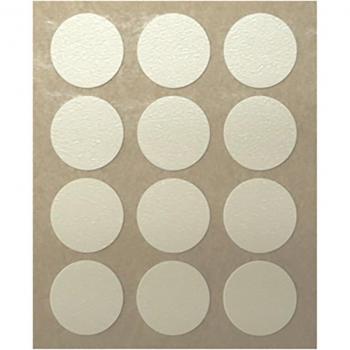 Bouchon à Vis en PVC Fini Crème 36 Unités
