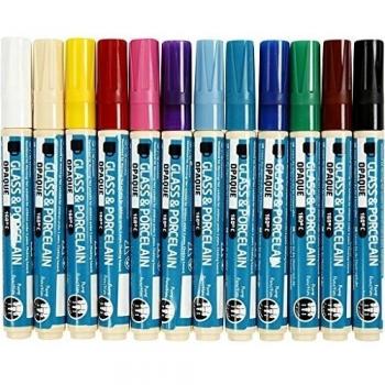 Marcador Opaco de Cristal y Porcelana 2-4mm