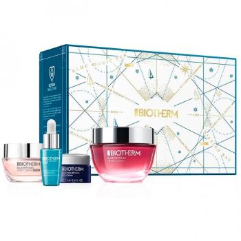 Biotherm Cura del viso Blue Therapy Set regalo Blue Peptides Uplift Cream 50 ml + Blue Peptides Uplift Cream Night 15 ml + Blue Pro-Retinol Eye Cream 5 ml + Life Plankton Elixir 7 ml
