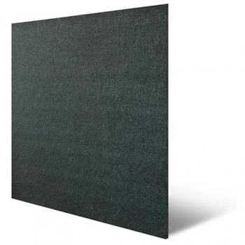 JANGAL Black Wall Panel – Einfarbig, 6 Stück, 520 × 520 mm