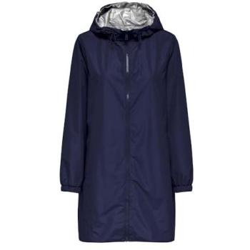 Capuche Réversible Nuit Ciel Femme – Coupe‑vent XS Bleu Foncé
