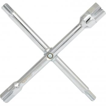 Outil de plomberie KS TOOLS 116‑6200 : clé en croix à 10 fonctions