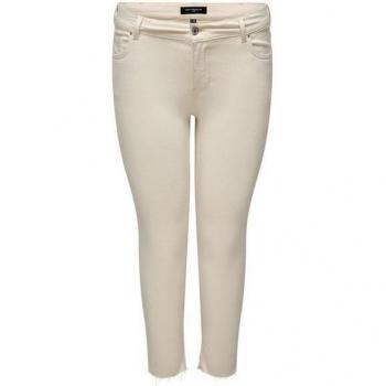 Only Willy Ank Skinny Dot019 Jeans in Ecru