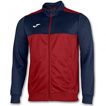Joma Winner Sudadera, Niños, Color Rojo-Marino, Talla 6XS