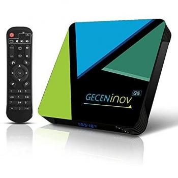 Android 10 TV‑Box 4G RAM/64G – Quad‑Core Cortex‑A53, 3D 4K @30fps