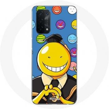 Manga‑Design Hülle für Oppo A74 5G, inspiriert von Assassination Classroom und Koro Sensei