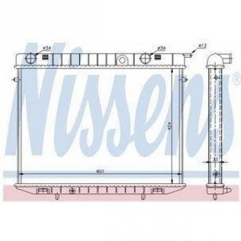 Nissens 63244 Sistema de Refrigeración