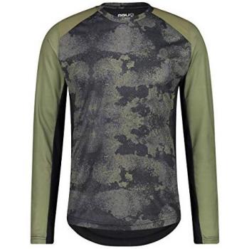 Maglia MTB Uomo AGU Verde Scuro Maniche Lunghe Taglia M