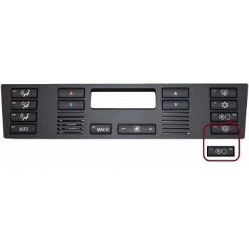 Cubierta de Botón de Control de Clima para BMW Serie 5 y X5 E53 (2000-2007, E39 1995-2003)