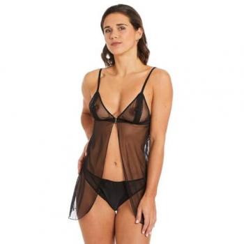 Pyjama Nuit Pomm'poire – Babydoll Noirs