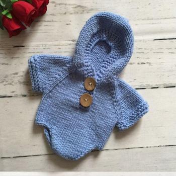 Newborn Girl Knit Prop Outfit