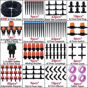 KESLA Micro Drip Irrigation System with 8/4/2 Outlets