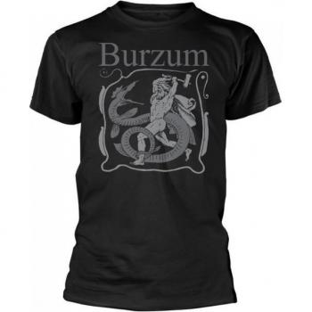 Burzum Unisex Slangendoder T-shirt S Zwart