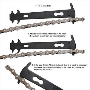 Bicycle Chain Wear Gauge