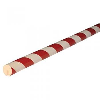Knuffi® Kantenschutz Typ B 50 m rot/weiß
