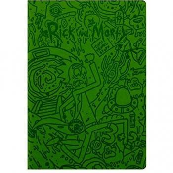 Portal Dash Flexi‑Cover A5 Notebook – Rick & Morty Series