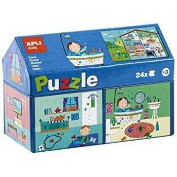 Apli Kids Puzzle Intérieur Maison 24 Pièces
