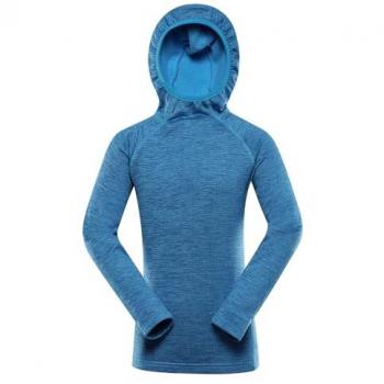 Alpine Pro Rolto Blue Hoodie – Unisex 140‑146 cm