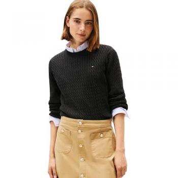 Cappotto Leggero Tommy Hilfiger Nero
