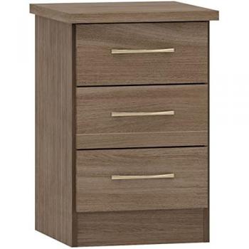 Nevada 3-Drawer Night Table