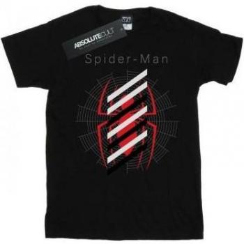 T-Shirt Spider-Man Stripes per Bambine in Cotone