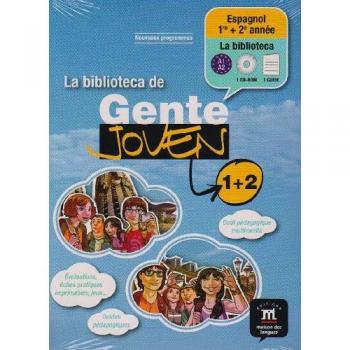 Maison des langues La Biblioteca De Gente Joven 1 + 2 : Cd-Rom Espagnol 1re Et 2e Année