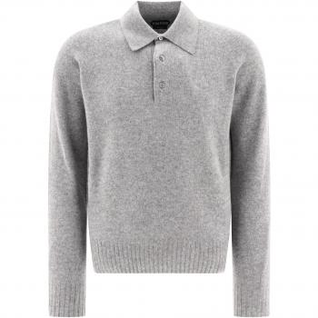 Tom Ford Grey Sweater Collection for Men | Sizes: XL, L
