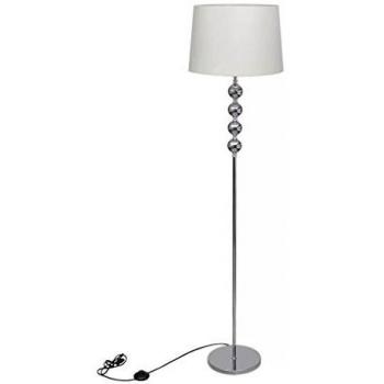 VidaXL High Stand Floor Lamp with White Shade and 4 Balls