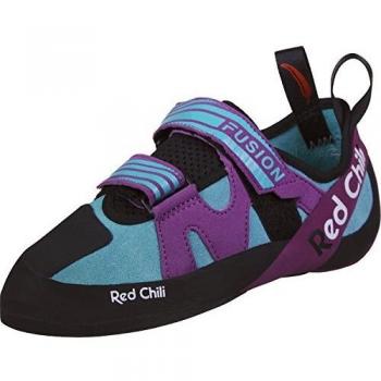 Red Chili Kletterschuh Damen, Turquoise-Purple, 35.5 EU