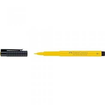 10 x Faber Castell Tuschestift Pitt Artist Pen Spitze: Brush kadmiumgelb