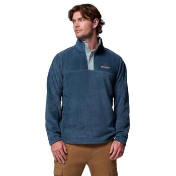 Columbia Everblue Steens Mountain Half-Snap Fleece for Men – Medium