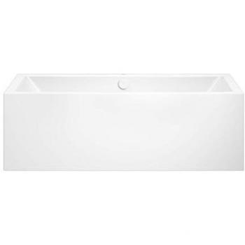 Kaldewei ConoDuo Droit 170 x 75 cm, Baignoire Effet Nacré Blanc, Raccord de Remplissage