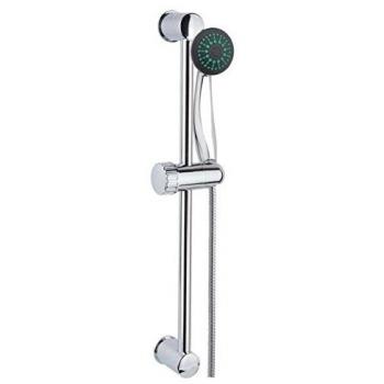 Barre de douche avec douchette et flexible 1,5 m