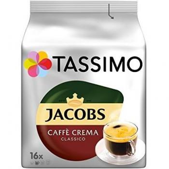 Tassimo Jacobs Caffè Crema Classico – Boîte de 5