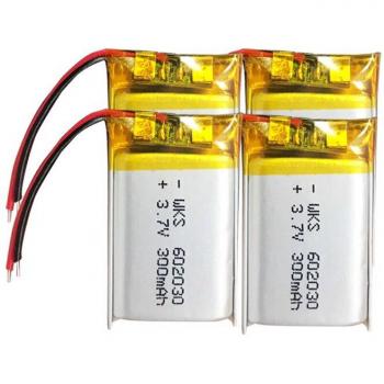 Module de batterie Li‑Poly 3,7 V 300 mAh (602030) – Idéal pour appareils Bluetooth et accessoires MP4