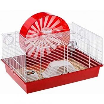 Cage pour petits rongeurs Ferplast Coney Island, grande roue et accessoires inclus
