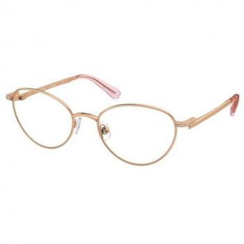 Swarovski Damen SK1002 4014 Rahmen von BRILLEN Metall Gold Transparent Rund Normal