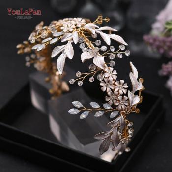 Accessoire cheveux YouLaPan : diadème floral HP278‑FG