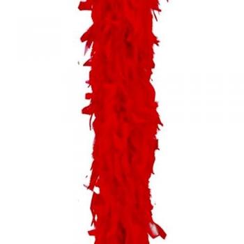 Boa piuma rossa economica, 180 cm