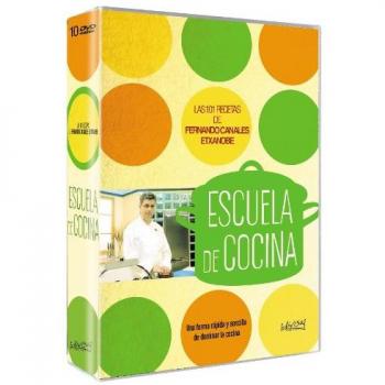 Escuela de cocina: Las 101 recetas de Fernando Canales Etxanobe (DVD).