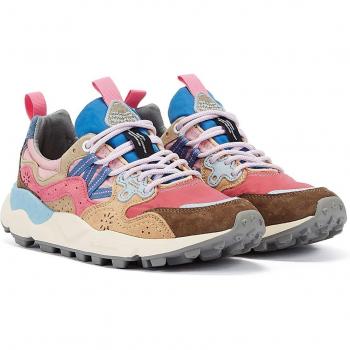 Flower Mountain Women's Pink Multicolor Running Shoes