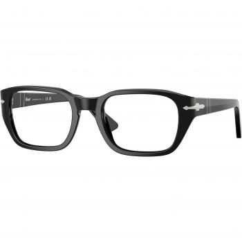 Persol Unisex 95 Vista PO3365V Black Transparent Frame