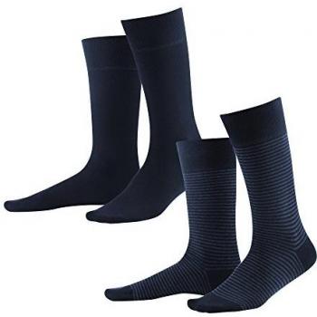 Living Crafts Bio-Socken Herren 2er-Pack navy