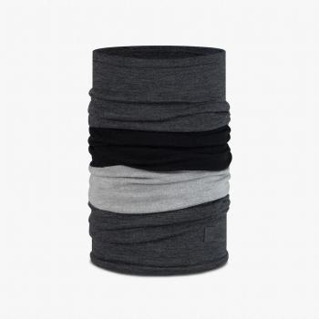 Buff Merino Move Neck Cover Graphite One Size