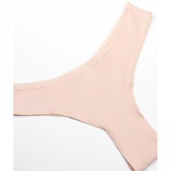 ISSA Plus Bikini-Slip gerippt
