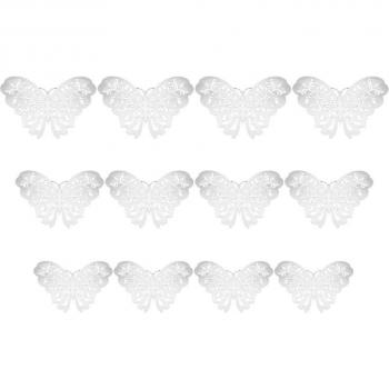 Pack 12 stickers Mariposas : Papillons 3D pour murs et réfrigérateurs
